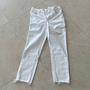 PAIGE White Ankle Jeans